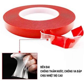 [SIÊU DÍNH] băng dính 2 mặt 3M, băng keo cường lực siêu dính nhiều công năng không thấm nước, băng dính 3m hai mặt