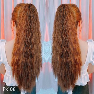 Ngoạm tóc giả xù mì Px108