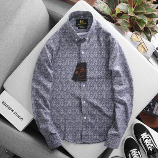 ÁO SƠ MI TAY DÀI HỌA TIẾT COTTON HÀNG CAO CẤP