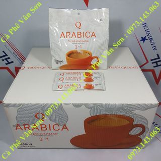 Cà phê sữa Arabica Trần Quang 21 bịch 480g (24 gói dài 20g)