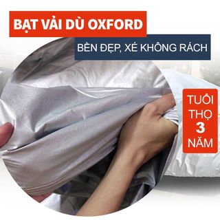 [PAJERO SPORT] Bạt phủ xe ô tô 7 chỗ cỡ to Mitsubishi Pajero Sport , áo chùm phủ kín bảo vệ xe ô tô cao cấp