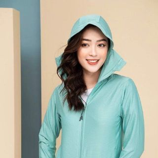 ÁO KHOÁC CHỐNG NẮNG 3IN1 CHE TAY KHÓA KÉO KÍN MẶT NÓN TRÙM TIỆN LỢI