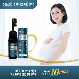 Dầu Gội Phủ Bạc Thảo Dược Golade - Gội Là Đen Trong 10 Phút 200ml, Dùng Được Từ 5-10 Lần