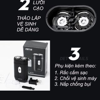 Máy cạo râu mini BR688 hot 2023