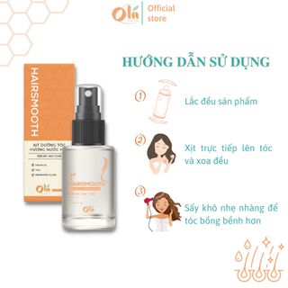 Xịt dưỡng tóc hương nước hoa, giảm gãy rụng tóc, lưu hương 24h - HAIRSMOOTH 30ml