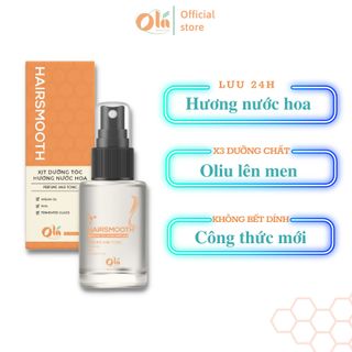 Xịt dưỡng tóc hương nước hoa, giảm gãy rụng tóc, lưu hương 24h - HAIRSMOOTH 30ml