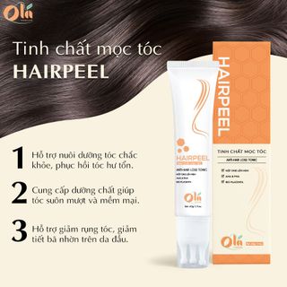 Tinh chất mọc tóc, giảm rụng và chăm sóc da đầu Hairpeel - Momoji 60ml