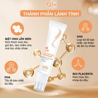 Tinh chất mọc tóc, giảm rụng và chăm sóc da đầu Hairpeel - Momoji 60ml