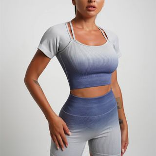 Bộ đùi ngố + Croptop Botee Loang màu Bộ đùi ngố + Croptop Botee Loang màu Giá Sỉ, giá sỉ