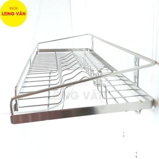 Kệ treo INOX 304 1 tầng kệ chén bát đồ dùng nhà bếp tiện lợi