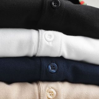 Áo thun polo nam, áo thun cổ bẻ nam cao cấp, chất liệu cá sấu 4 chiều dày. Vải đẹp dày, chuẩn đường kim mũi chỉ - size từ 48kg - 90kg.