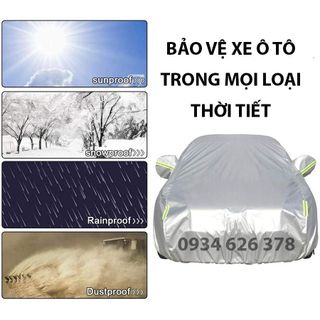 [LOẠI 1] Bạt che kín bảo vệ xe ô tô Kia Seltos tráng bạc cao cấp, vải bông chống xước 3 lớp vải dù Oxford , bạt phủ trùm
