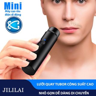 Máy cạo râu điện mini Jililai sạc USB 2023