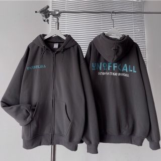 Áo Khoác Hoodie Zip có khóa kéo nỉ bông dày dặn UNOFF Form Rộng Nam Nữ