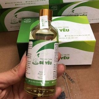 Dầu Tràm Bé Yêu Organic 100ml Chiết Xuất 100% Tràm Gió