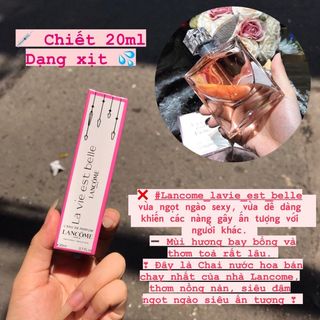 Nước Hoa Chiết Xịn 20ml P H Á P