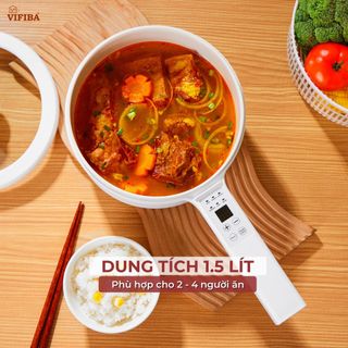 NỒI ĐIỆN TỰ NẤU 2 TẦNG 6 TRONG 1 VIFIBA