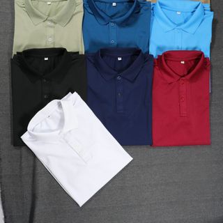 ÁO THUN CỔ BẺ TRƠN 01