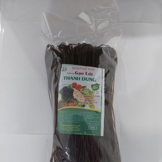 Bún gạo lứt đỏ đen. Thực phẩm healthy