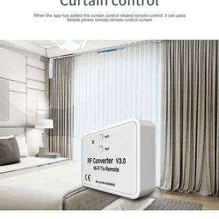 Thiết bị điều khiển cửa cuốn bằng điện thoại RF Converter đóng mở cửa mọi lúc mọi nơi