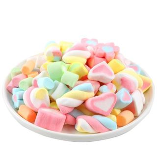 Kẹo Bông Mashmallow, hũ 30 que xiên 4, phù hợp học sinh giá sỉ