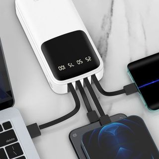 Sạc dự phòng Sendem PH02 20000Mah tích hợp 4 dây sạc