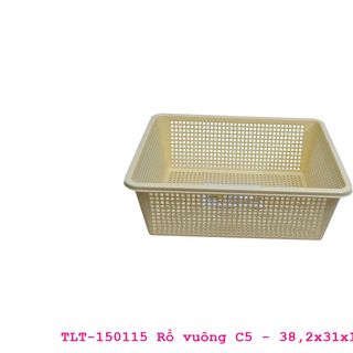 Rổ nhựa vuông C5
