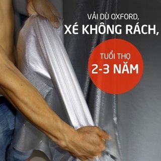 [LOẠI 1] Bạt che kín bảo vệ xe ô tô Honda CR-V tráng bạc cao cấp, vải bông chống xước 3 lớp, bạt phủ oto honda crv