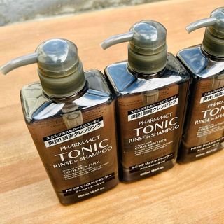 Dầu gội xả trị gàu cho nam Tonic Pharmaact 550ml nhập khẩu Nhật Bản