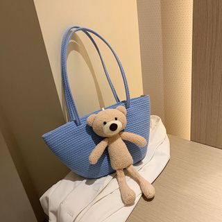 Túi cói rơm from hến mix gấu cực yêu ( Giá Tận Xưởng)
