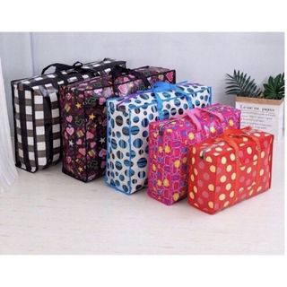 Túi Bạt Dứa Đựng Đồ Dùng Chăn Màn Quần Áo Tiện Lợi.