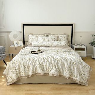 Bộ chăn ga gối Lụa Thái siêu hot