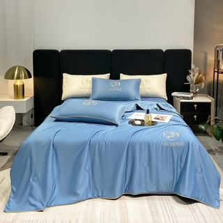 Bộ chăn ga gối Lụa 𝘘𝘏 𝘏𝘖𝘔𝘌