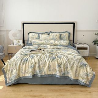 Bộ chăn ga Lụa Thái 5 món