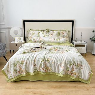 Bộ chăn ga Lụa Thái 5 món
