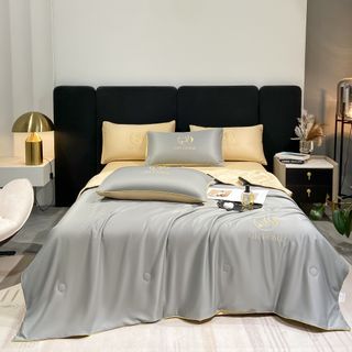 Set chăn ga gối Lụa 𝘘𝘏 𝘏𝘖𝘔𝘌