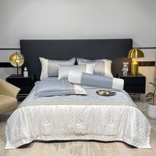 Set chăn ga gối phi lụa vân chìm
