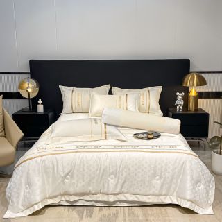 Set chăn ga gối phi lụa vân chìm