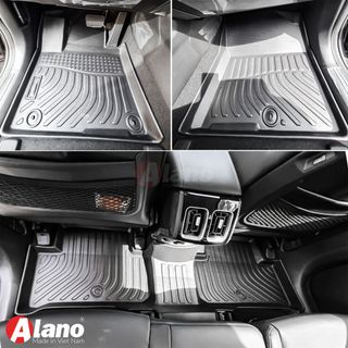 Thảm Lót Sàn Xe Ô tô Kia Soluto 2019-2022  -Chất liệu TPE Thương Hiệu ALANO.Dễ Vệ Sinh Chống Trầy Xước-Độ Bền Trên 5 Năm