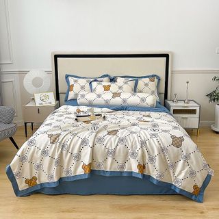Bộ chăn ga Lụa Thái