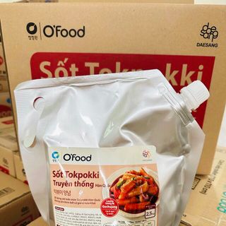 SỐT TOKPOKKI TRUYỀN THỐNG O'FOOD 2,5KG