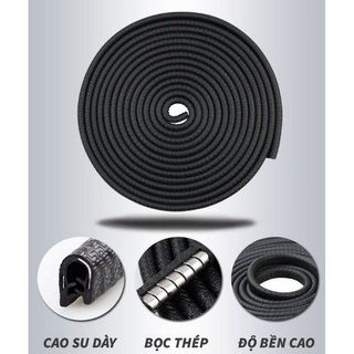 Gioăng Cao Su, Nẹp Viền Cửa Chữ U Lõi Thép chống va đập.