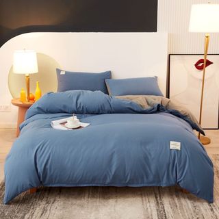 Bộ chăn ga gối Cotton TICI cho homestay