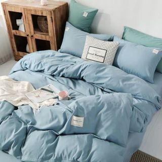 Bộ chăn ga gối Cotton TICI cho homestay