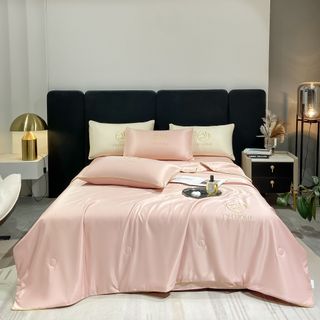 Bộ chăn ga Lụa 𝘘𝘏 𝘏𝘖𝘔𝘌