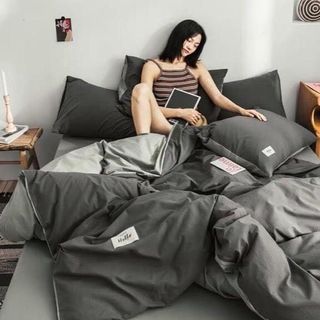 Bộ chăn ga Cotton TICI cho homestay