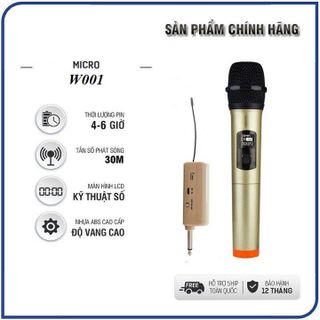 Bộ Micro Không dây Karaoke Kellytek - K001