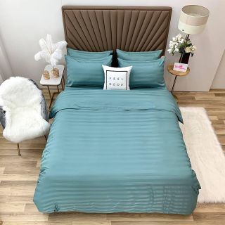 Set chăn ga Cotton sọc 3F dành cho khách sạn