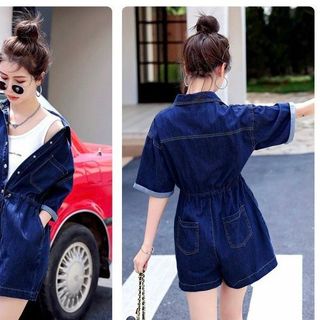 JUMPSUIT DENIM QUẦN SHORT - DT1734