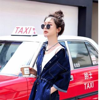 JUMPSUIT DENIM QUẦN SHORT - DT1734